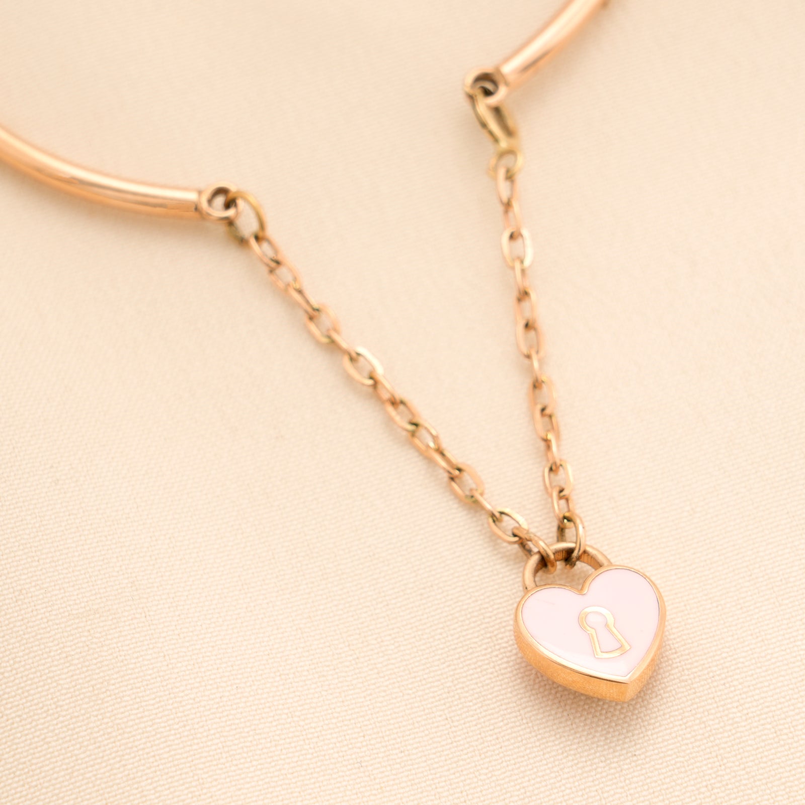 Minimal Chain Heart Gold Kada