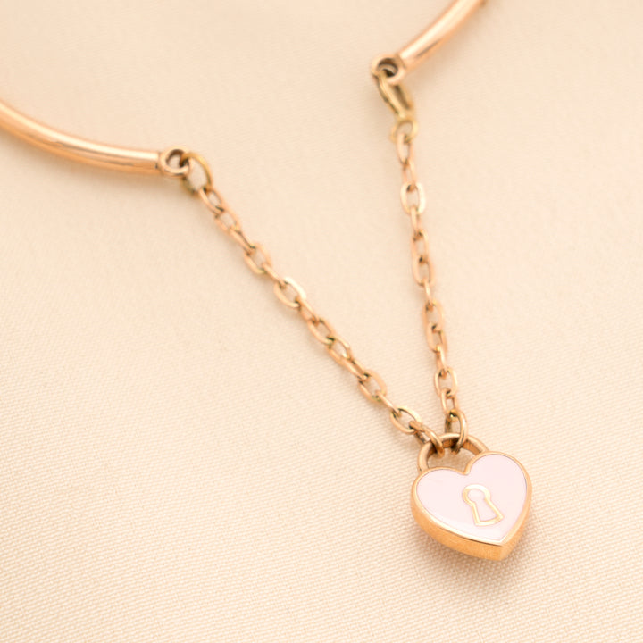 Minimal Chain Heart Gold Kada