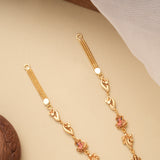 Devotional Dhana Lakshmi Vinayagar Golden Necklace