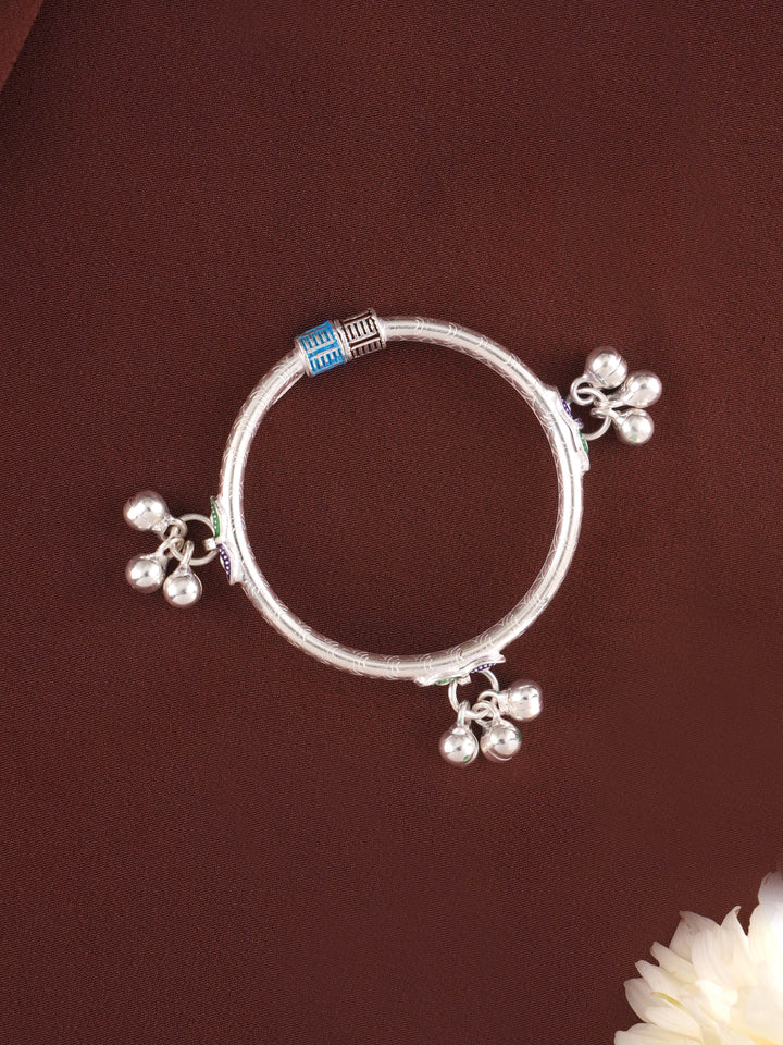 Simple Lining Design Silver Thandai