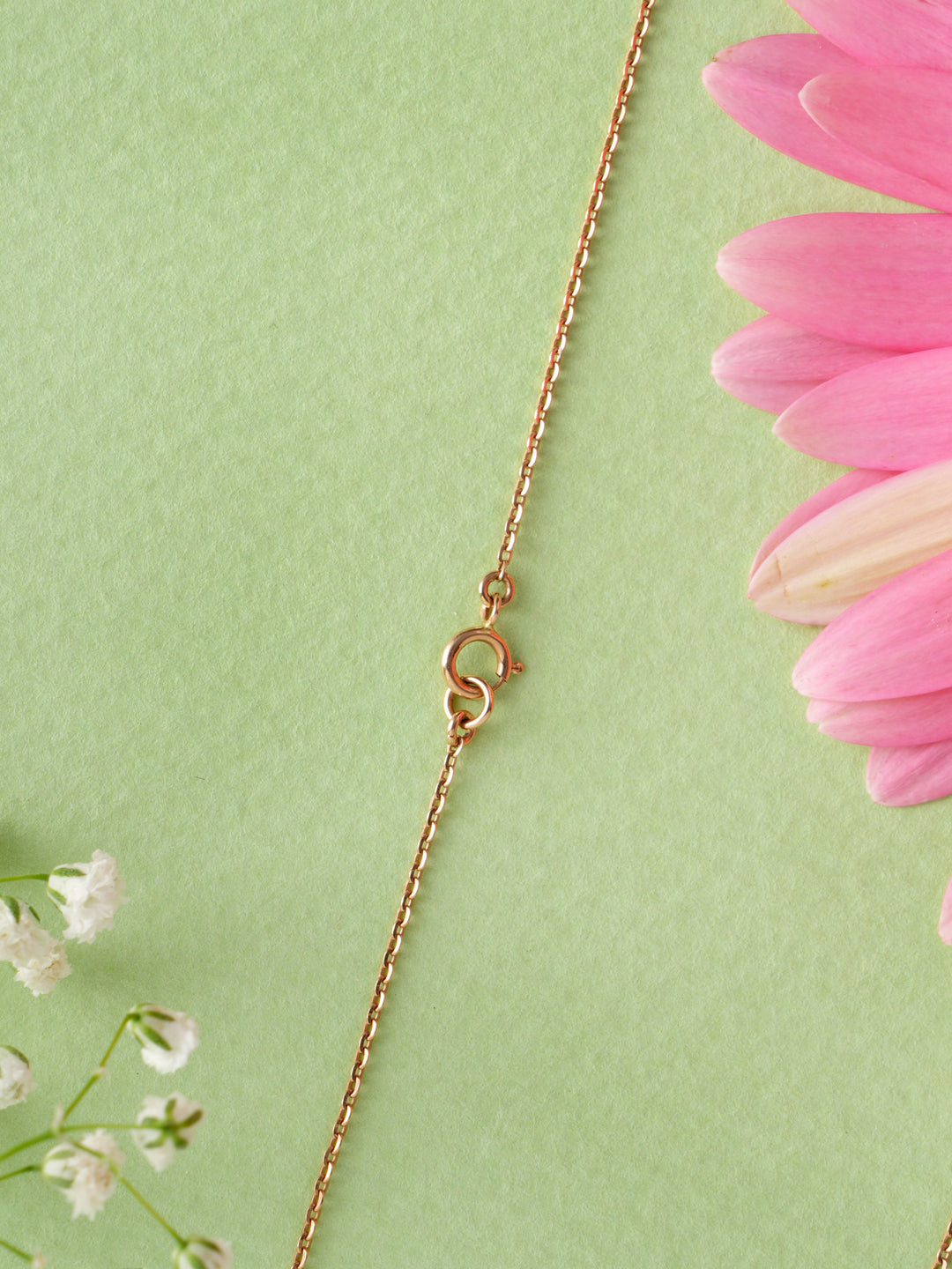 Diamond Horseshoe with Heart  Chain