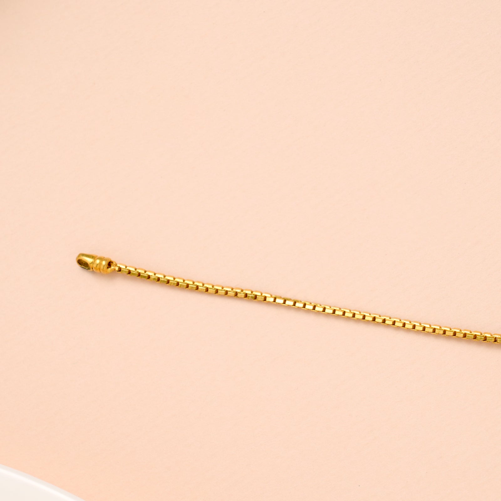 Geometric Shape Multi Stone Gold Bracelet