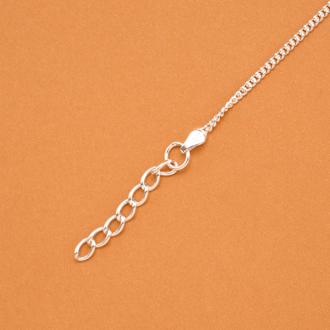 Smiling Yellow Sun Silver Baby Bracelet