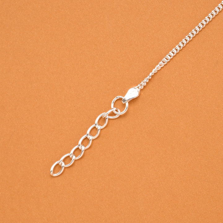 Smiling Yellow Sun Silver Baby Bracelet