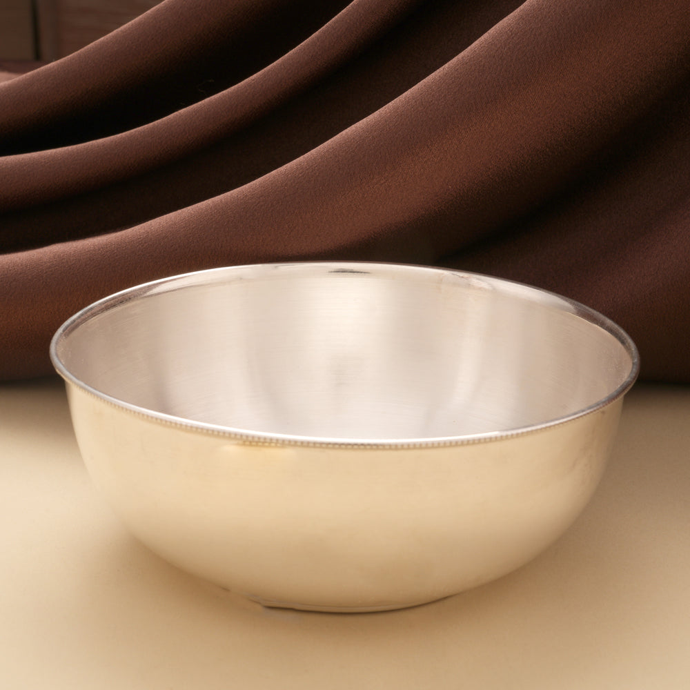 Traditional Design Silver Bowl