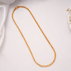 Elegant Golden Ball Design Chain