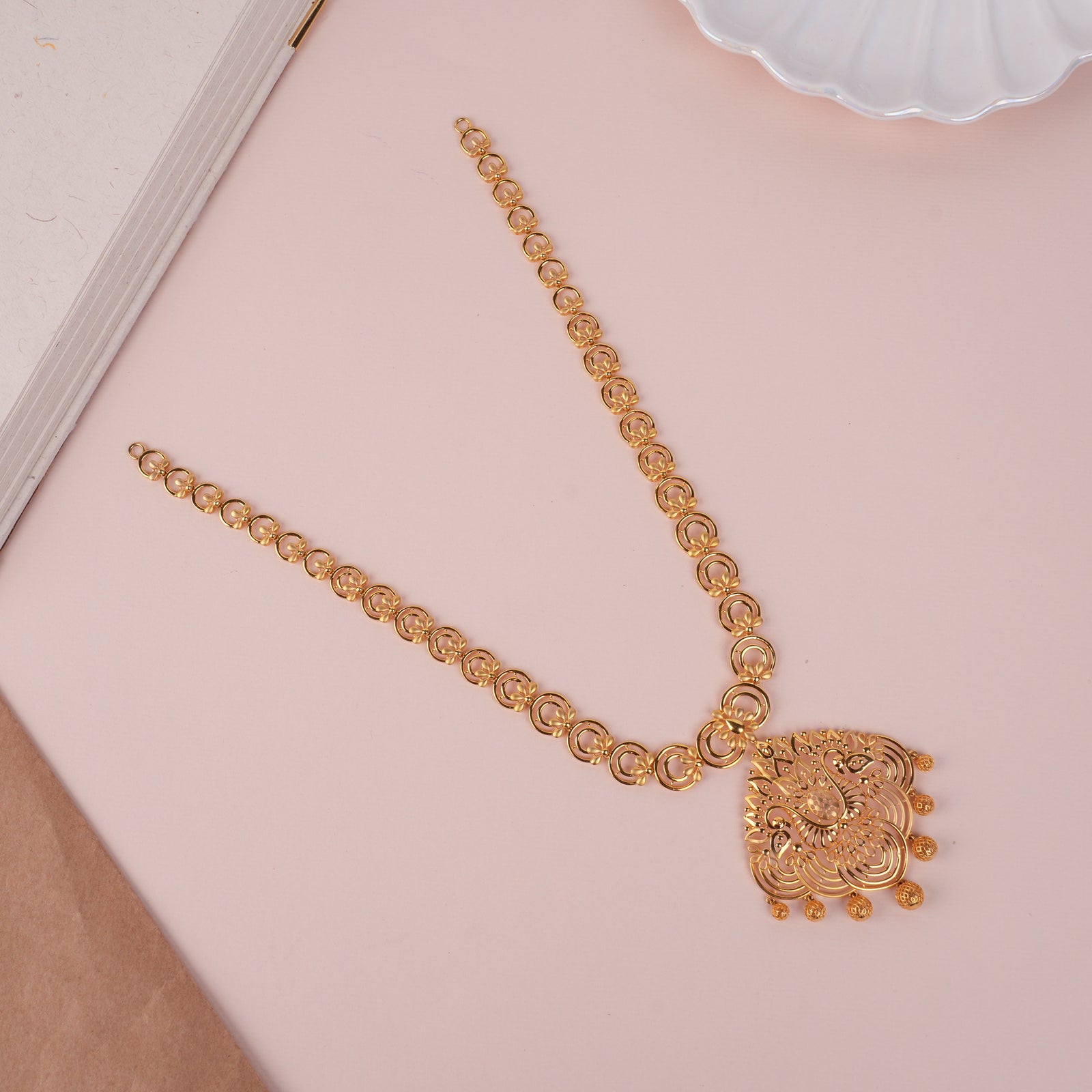 Blossom Floral Casting Pattern Gold Haram