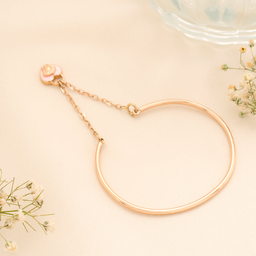 Minimal Chain Heart Gold Kada