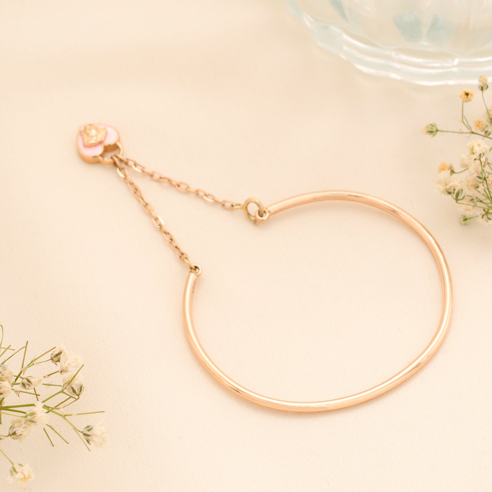 Minimal Chain Heart Gold Kada