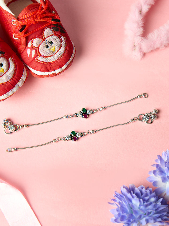 Twinkle Bud Baby Antique Anklet