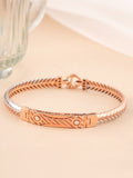 Rose Gold Braided Kada