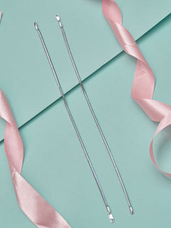 Modern Twist Link Anklet