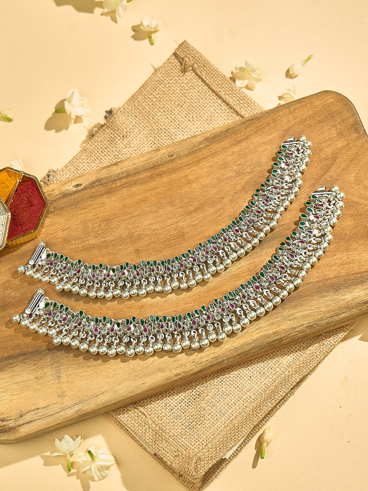 Desi Rajasthani Antique Anklet