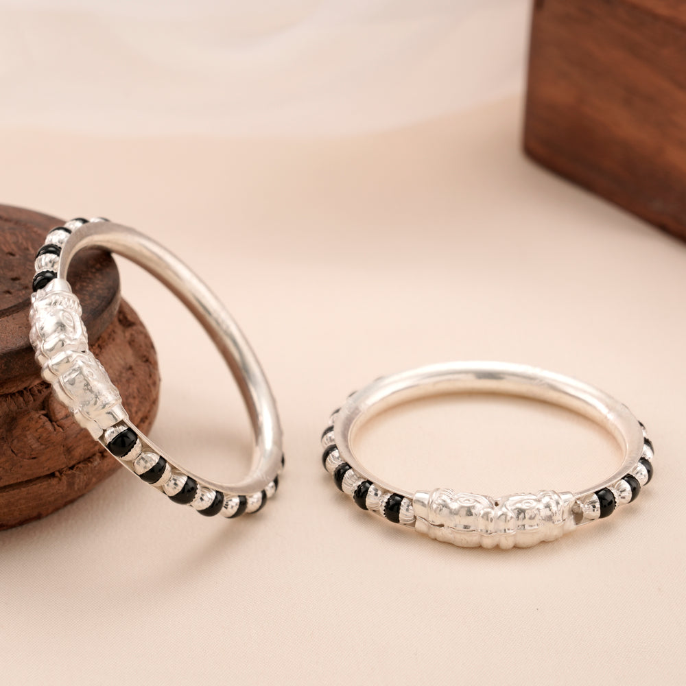 Traditional Yazhi Silver Baby Bracelet