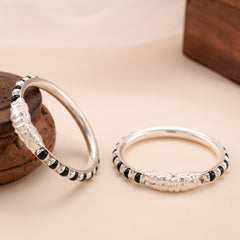Traditional Yazhi Silver Baby Bracelet