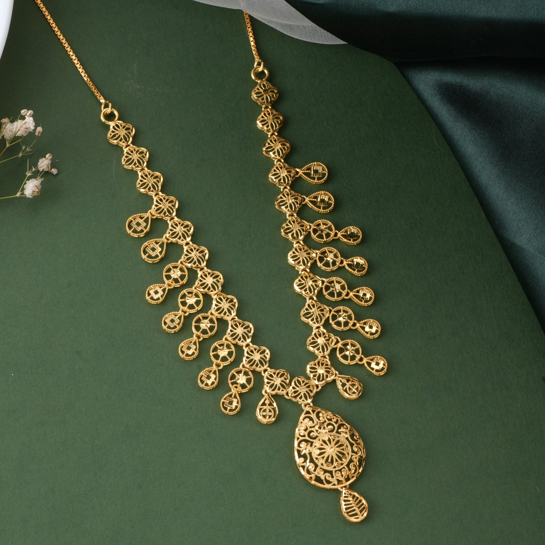 Elegant Dubai Design Necklace Set
