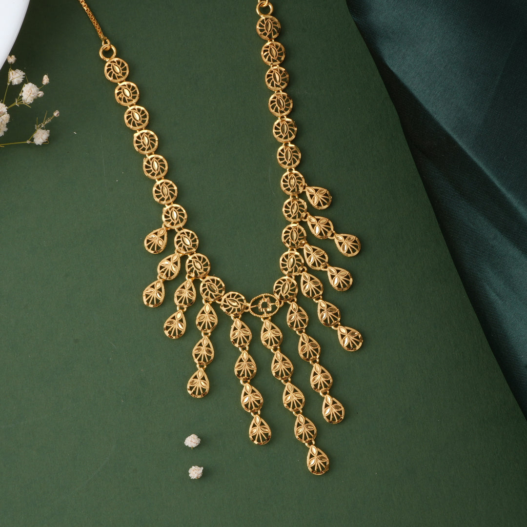 Heavy Bridal Dubai Style Necklace Set
