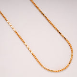 Regal Wheat Textured Golden Chain