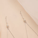 Modern Star Shape Silver Anklet