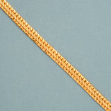 Rich S Pattern Link Gold Bracelet for Men