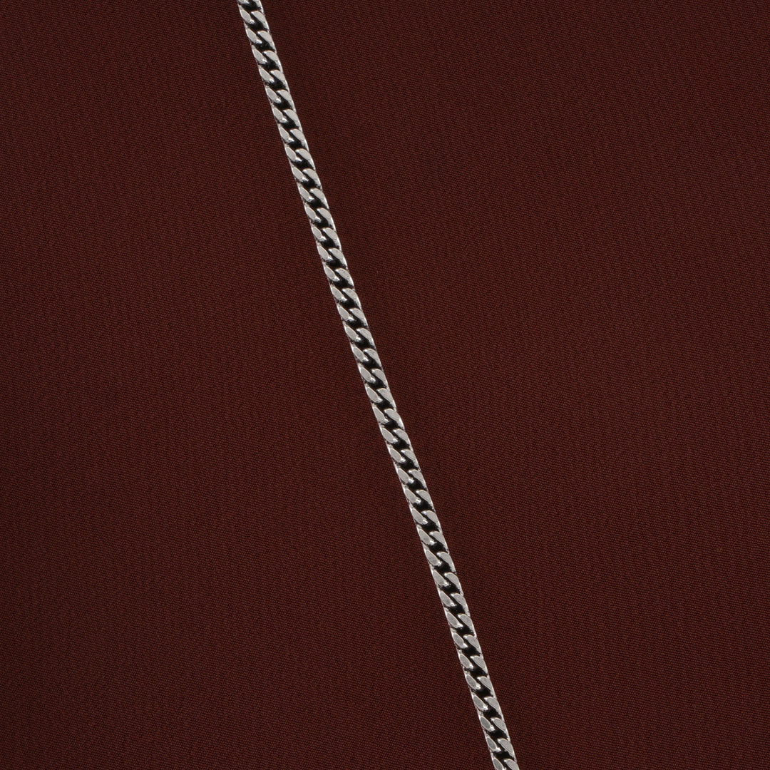 Silver Cuban Men's Bracelet