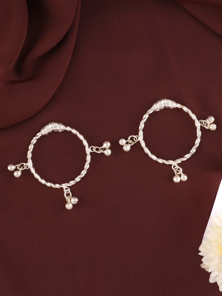 Twisted Rope Silver Baby Thandai