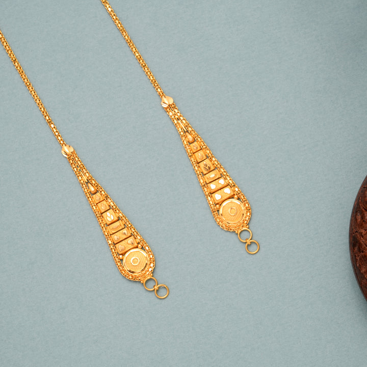 Traditional Danglers Gold Mattal