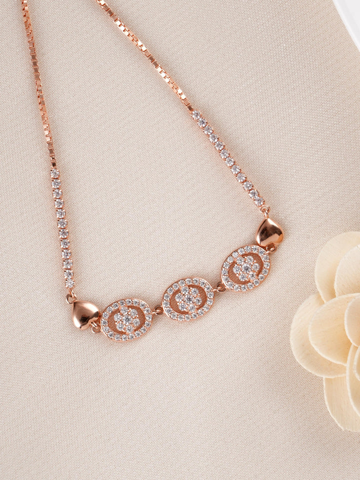 Rose Gold Pull Chain Bracelet