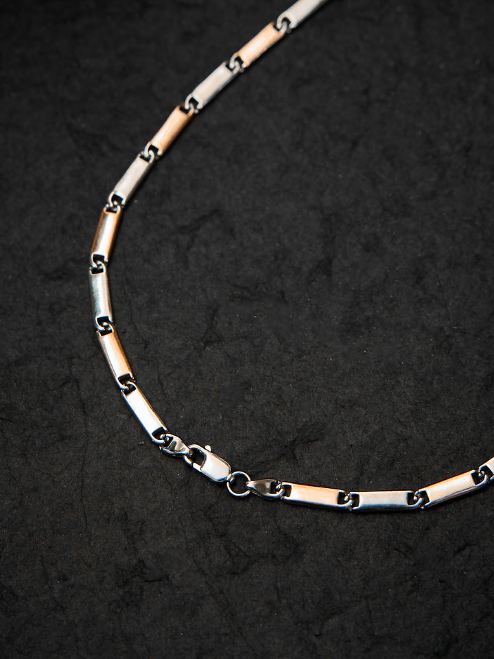 Rose Gold Kronos Brass Men's Chain