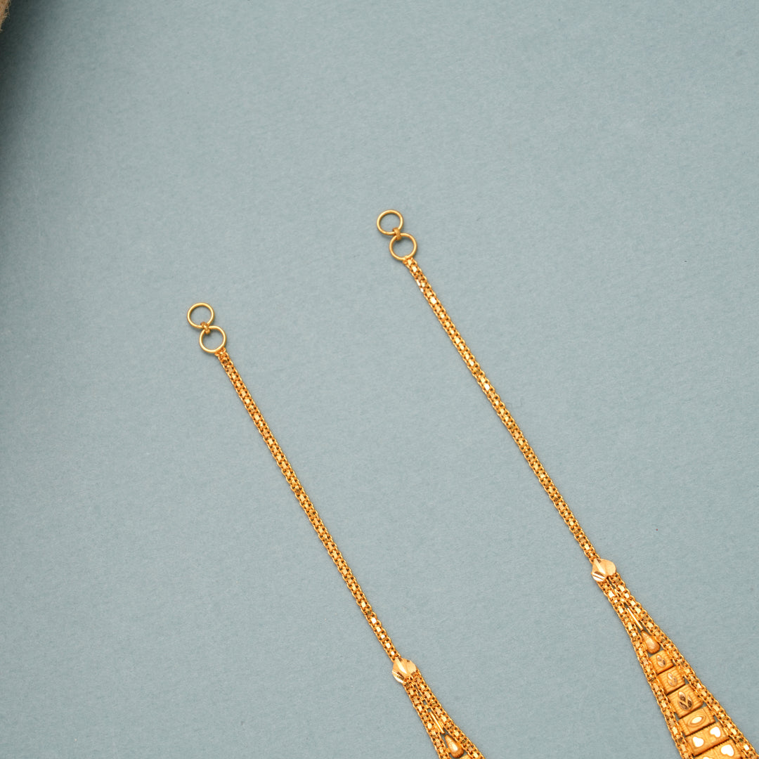 Traditional Danglers Gold Mattal