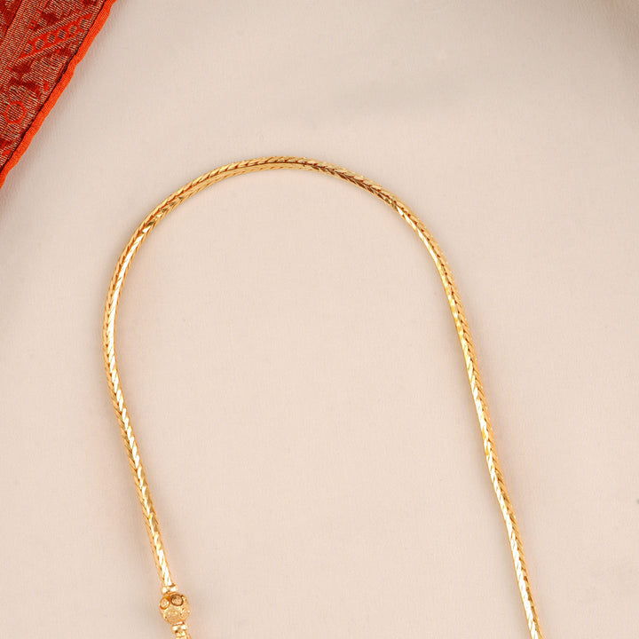 Temple Style Balls Mugappu Chain