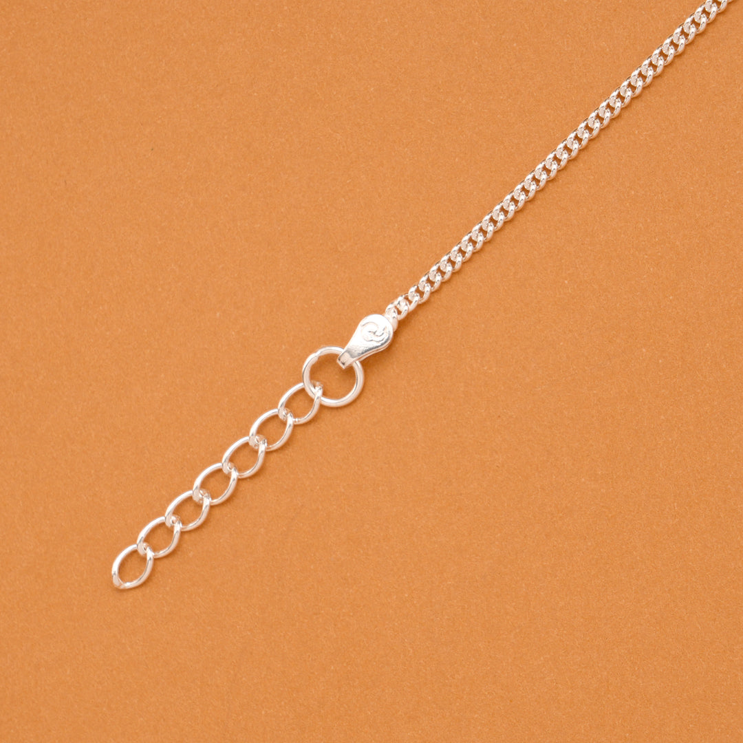 Colourful Pinwheel Silver Baby Bracelet