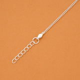 Colourful Pinwheel Silver Baby Bracelet