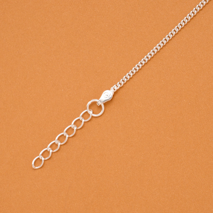 Colourful Pinwheel Silver Baby Bracelet
