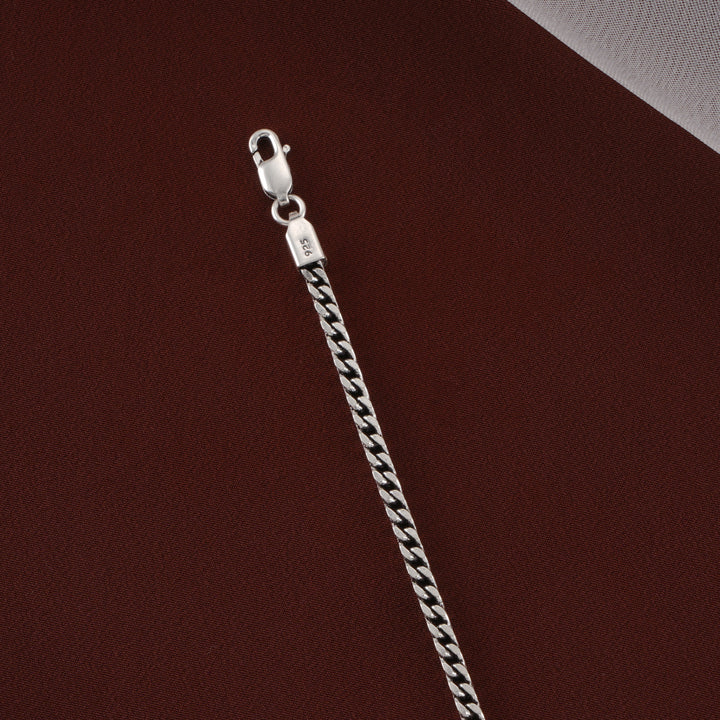 Silver Cuban Men's Bracelet