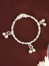 Twisted Rope Silver Baby Thandai