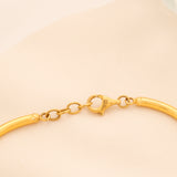 Modern Triple Ball Gold Kada
