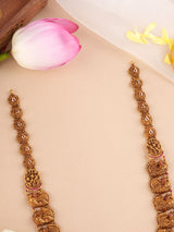 Lord Ram Sita Antique Grand Gold Haram