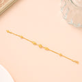 Minimal Gold Ball Bracelet for Women