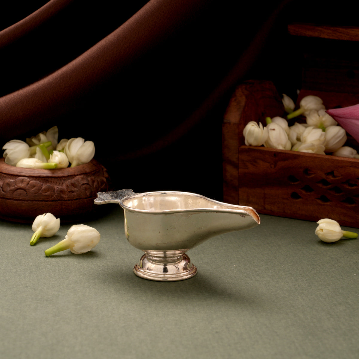 Traditional Baby Silver Feeder Spoon