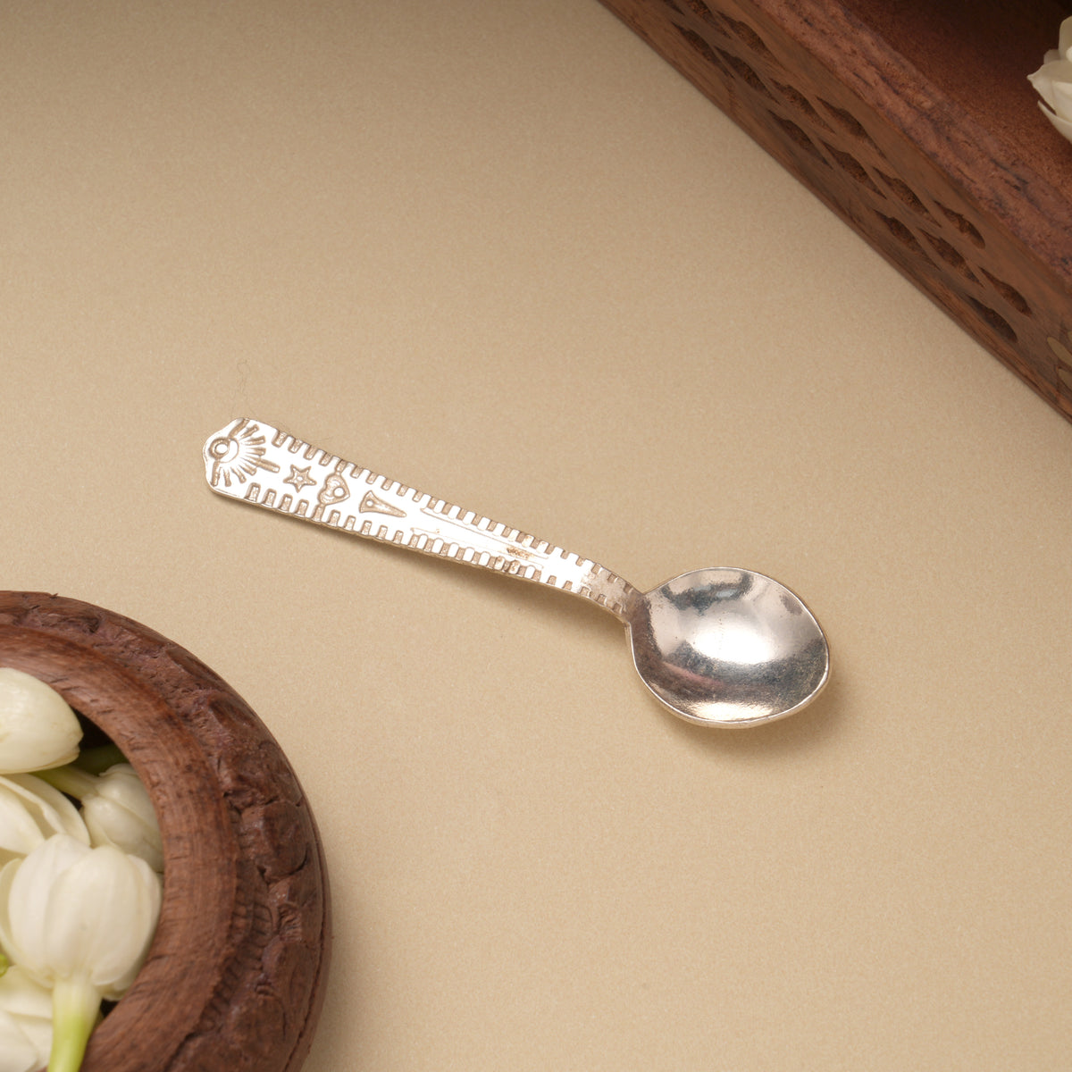 Traditional New Born Baby Silver Spoon