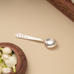 Tiny Design Silver Baby Spoon