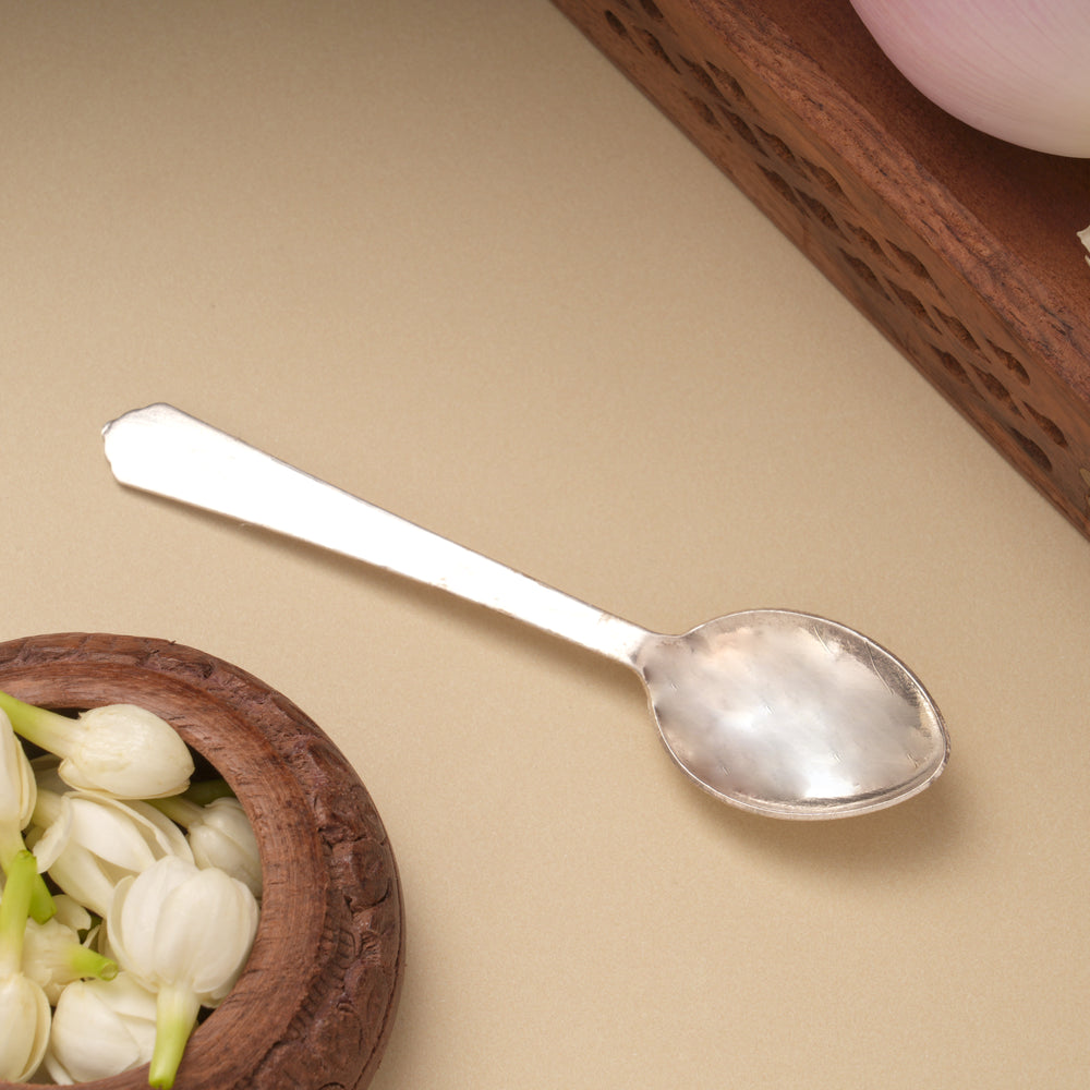 Ethnic Design Baby Silver Spoon