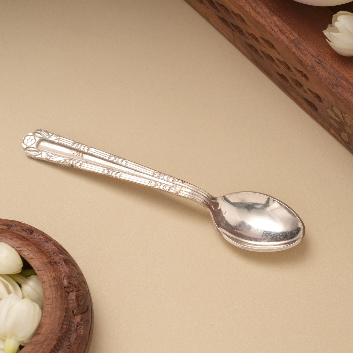 Lovely Charm Baby Silver Spoon