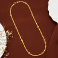 Modern Gold Minimal Link Chain