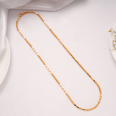 Regal Wheat Textured Golden Chain