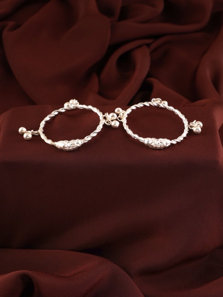 Twisted Rope Silver Baby Thandai