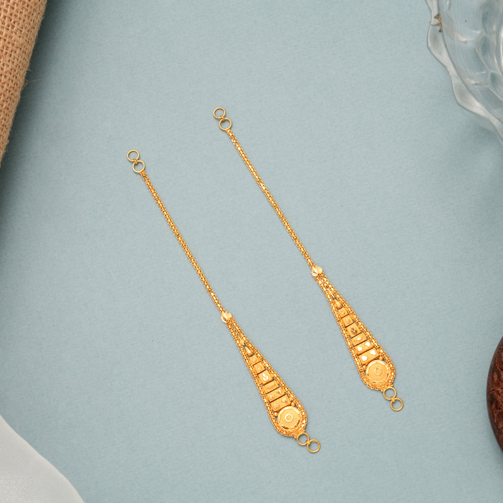 Traditional Danglers Gold Mattal