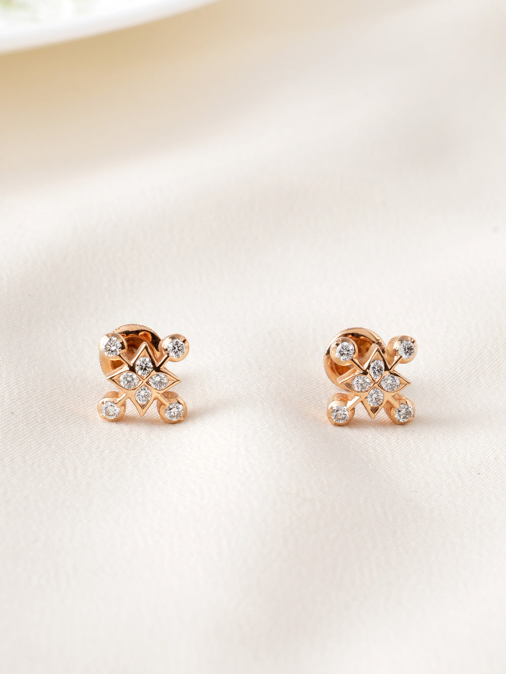 Celestial Starburst Diamond Earrings