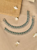 Emerald Cascade Antique Anklet